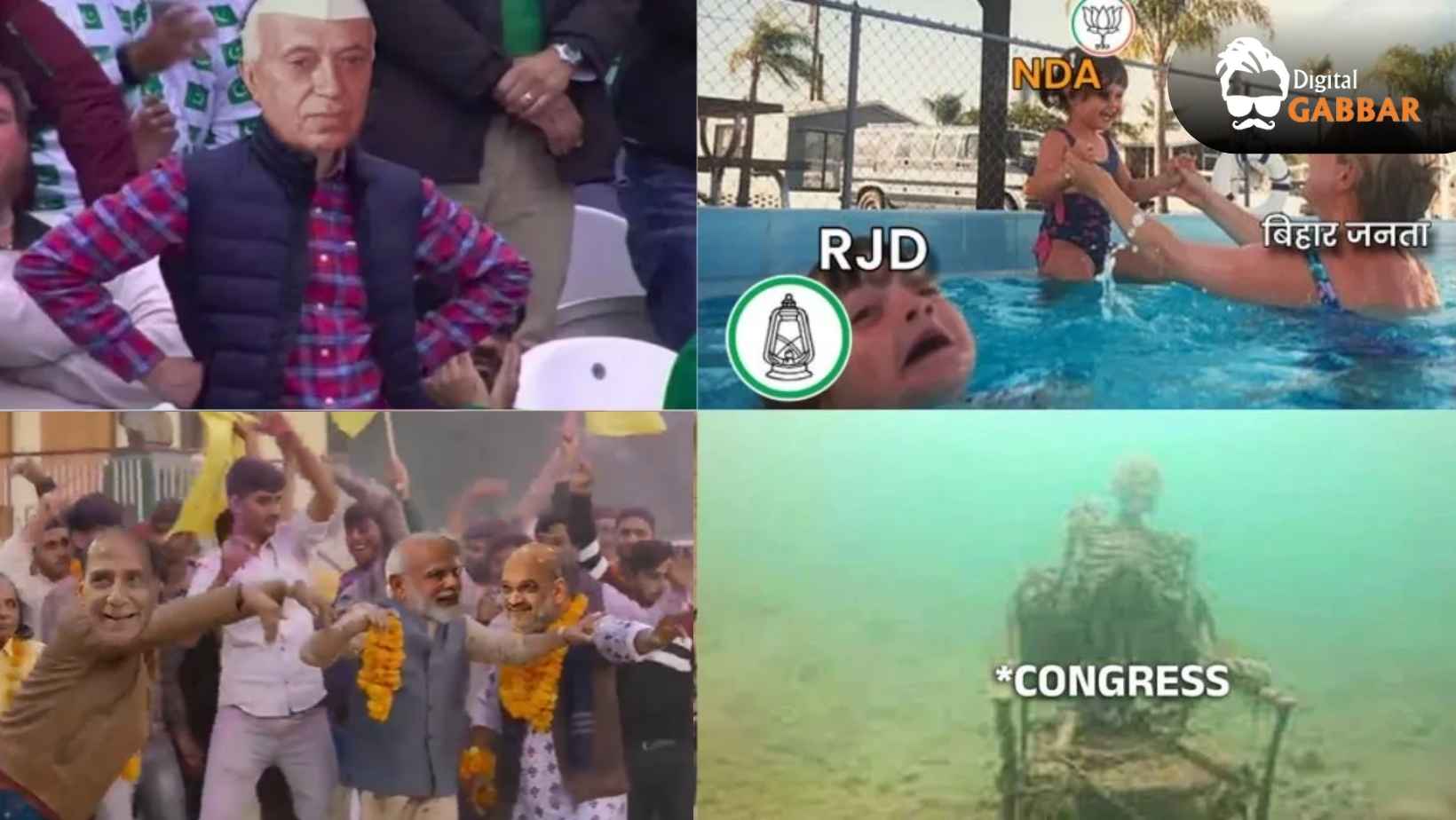 Bihar Election Results 2025 Viral Memes Nda Lead
