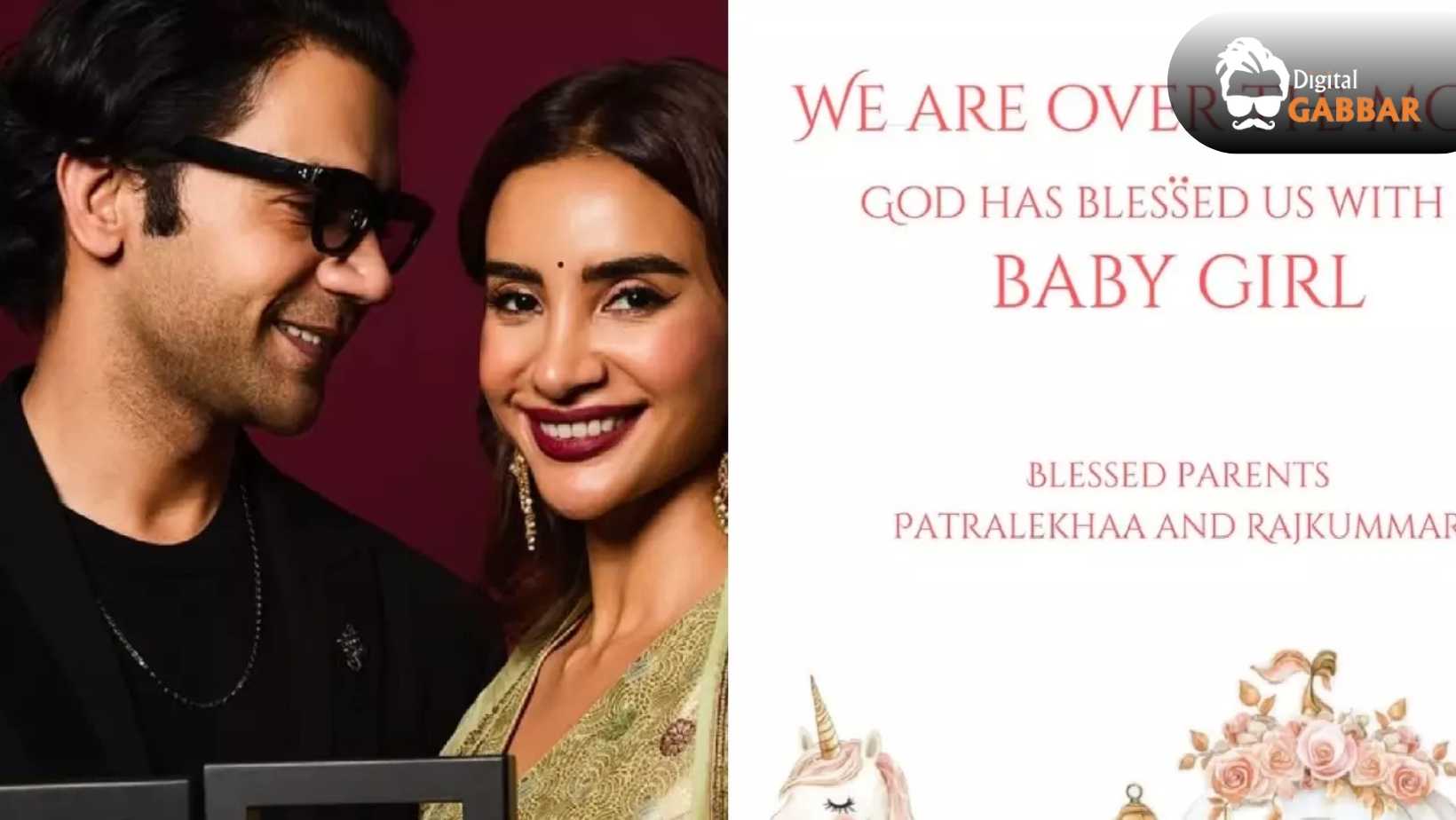 Rajkummar Rao Patralekhaa Baby Girl Announcement