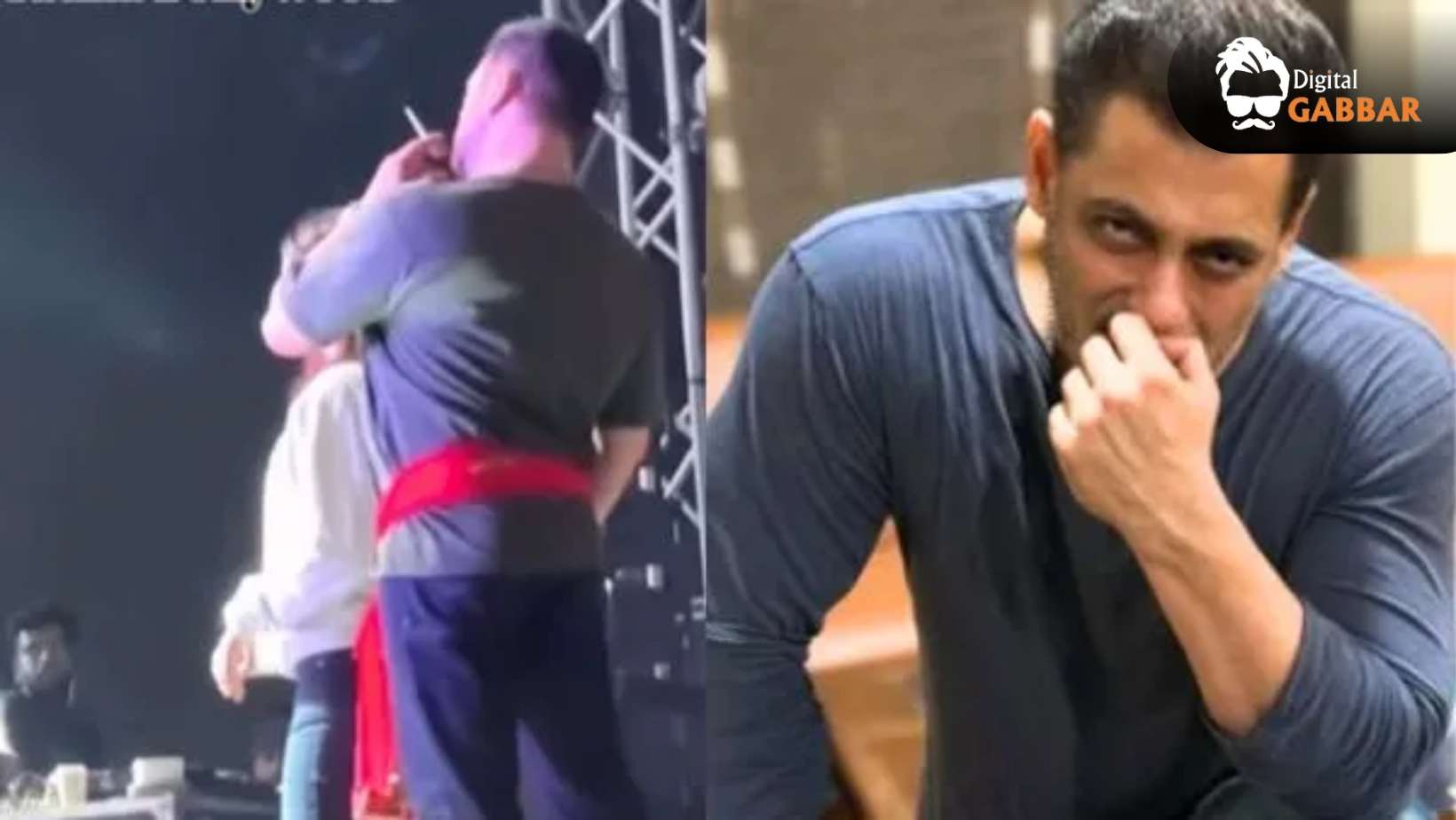 Salman Khan Backstage Smoking Viral Video Dabangg Tour News